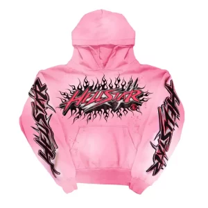 HELLSTAR BRAINWASHED HOODIE PINK