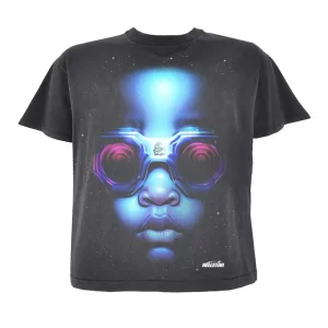 HELLSTAR GOGGLES TEE BLACK