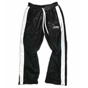 HELLSTAR NYLON TRACK PANTS BLACK