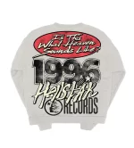 HELLSTAR RECORDS CREWNECK HEATHER GREY,