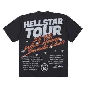 HELLSTAR STUDIOS BIKER TOUR TEE GREY