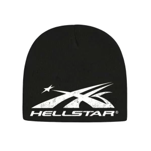 HELLSTAR STUDIOS HELLSTAR LOGO BEANIE BLACK