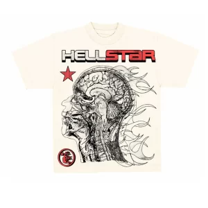 HELLSTAR STUDIOS HUMAN DEVELOPMENT CREAM TEE