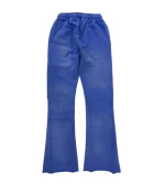 HELLSTAR STUDIOS RACER FLARE SWEATPANTS BLUE