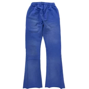 HELLSTAR STUDIOS RACER FLARE SWEATPANTS BLUE