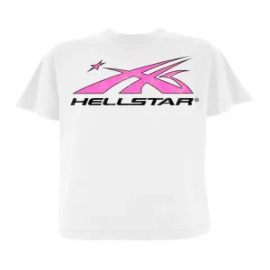 HELLSTAR STUDIOS SPORT LOGO WHITE TEE