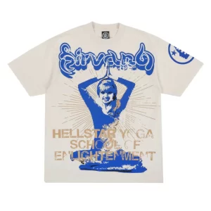 HELLSTAR STUDIOS YOGA CREAM TEE