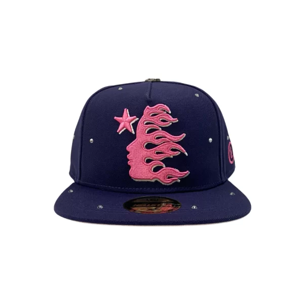 Hellarstar Hat Navy Fitted