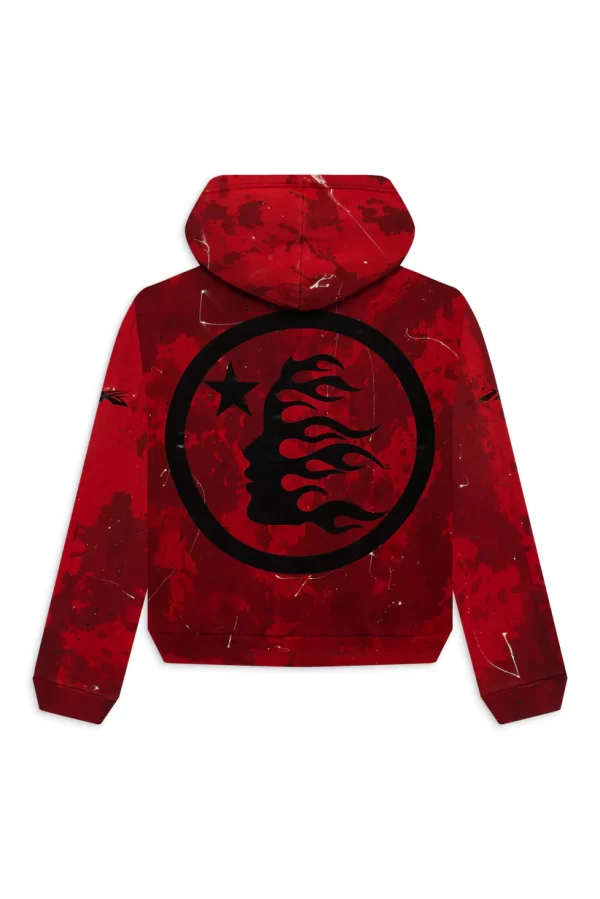 Hellstar Sports Red Hoodie